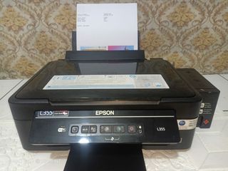 Epson L355 wifi scan copy print