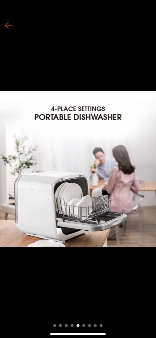 Europace portable dishwasher, TV & Home Appliances, Kitchen Appliances