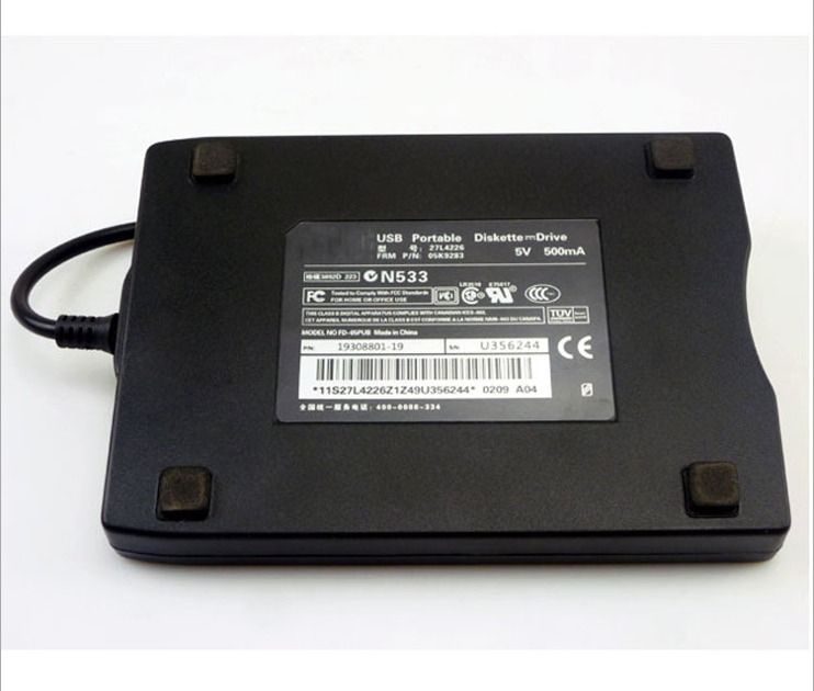 External Mobile Floppy DIsk Drive 1.44" to USB63220268695170112