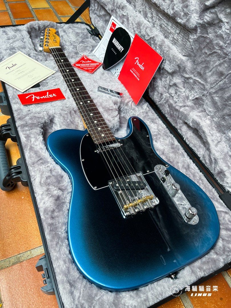 《美廠限定色》Fender American Professional II Telecaster Dark Night電吉他