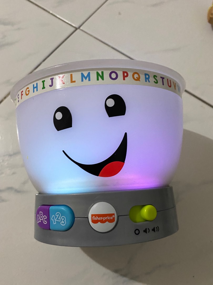 Fisher Price Laugh & Learn Magic Color Mixing Bowl, Hobbies & Toys