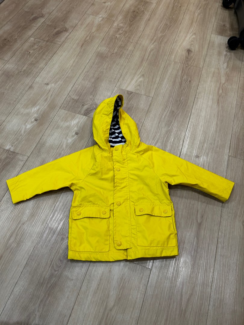 Gap yellow raincoat hot sale