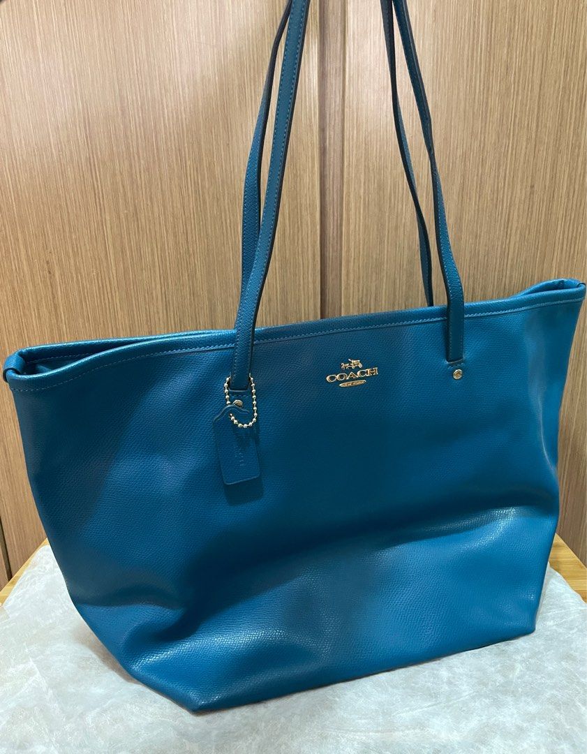 Coach crossgrain discount large street tote
