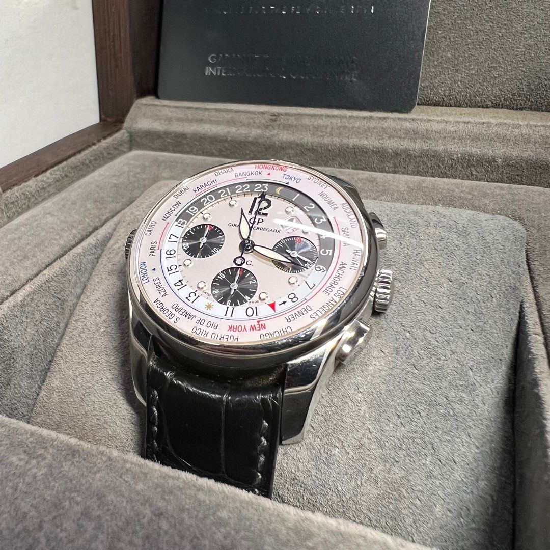 Girard perregaux financial world time clearance