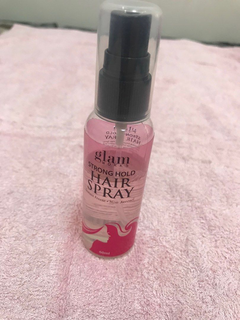 Glam works hair spray 60ml on Carousell