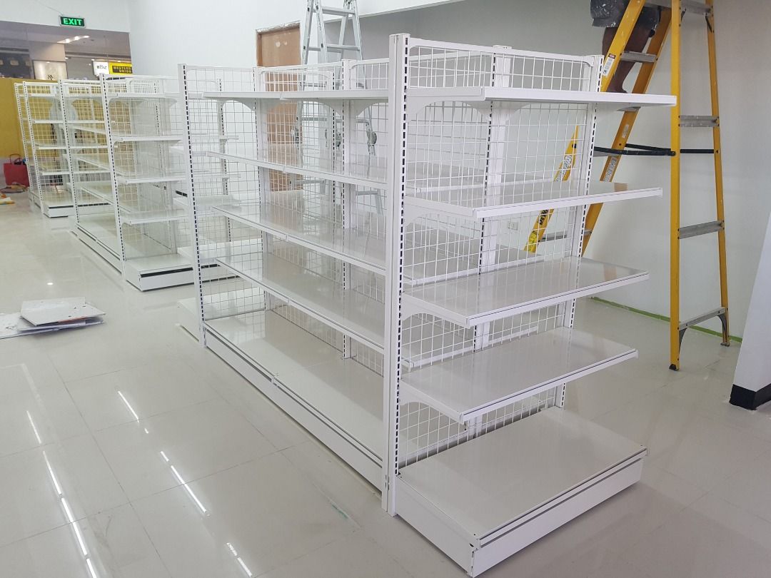 Gondola grocery racks display store racks display heavy duty commercial ...