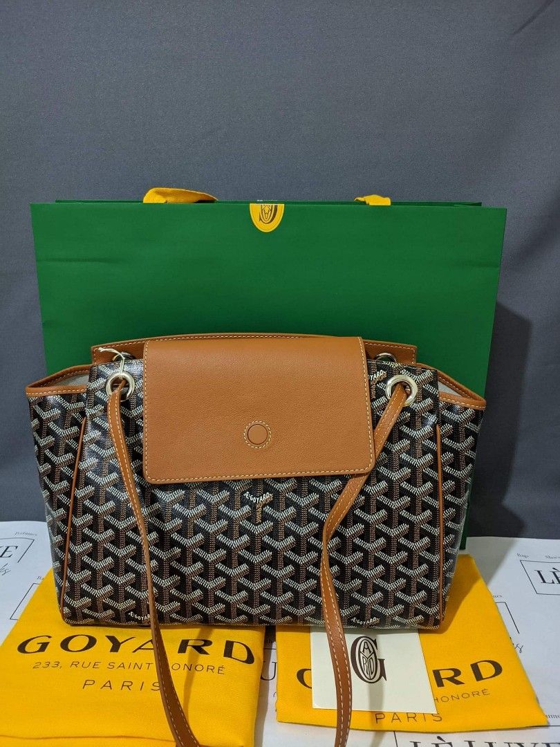 Review [Goyard] Rouette Pm in Black & [Hermes] Negonda Garden