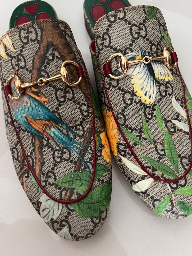 Gucci tian hot sale mules