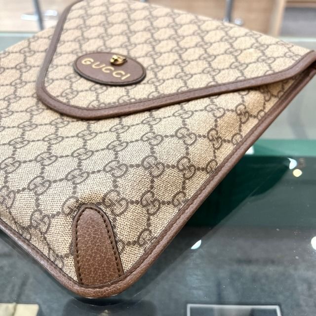 Gucci neutrals Neo Vintage Medium Messenger Bag