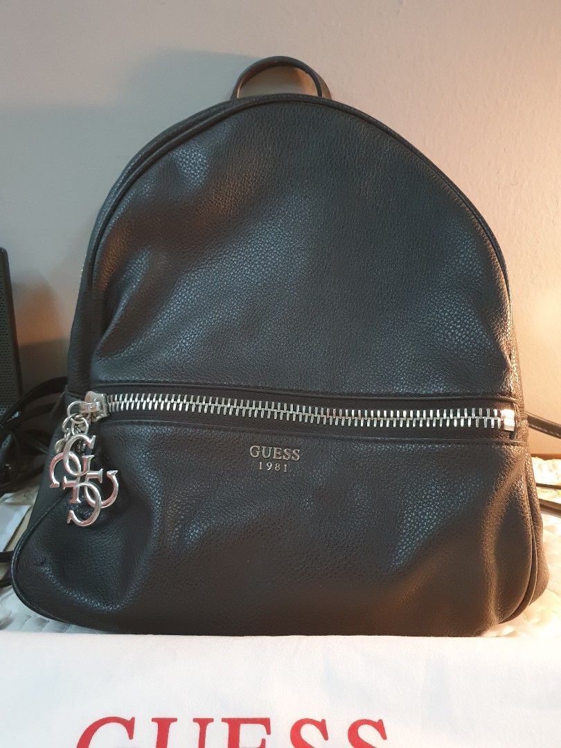 Black guess mini sales backpack