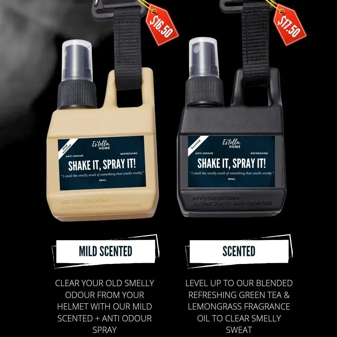 Helmet Deodorizer Spray Scented, Motorcycles, Motorcycle Apparel on