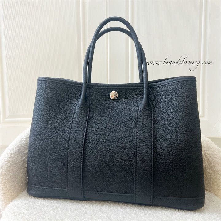 Hermes Garden Party 30 Noir, Luxury, Bags & Wallets on Carousell