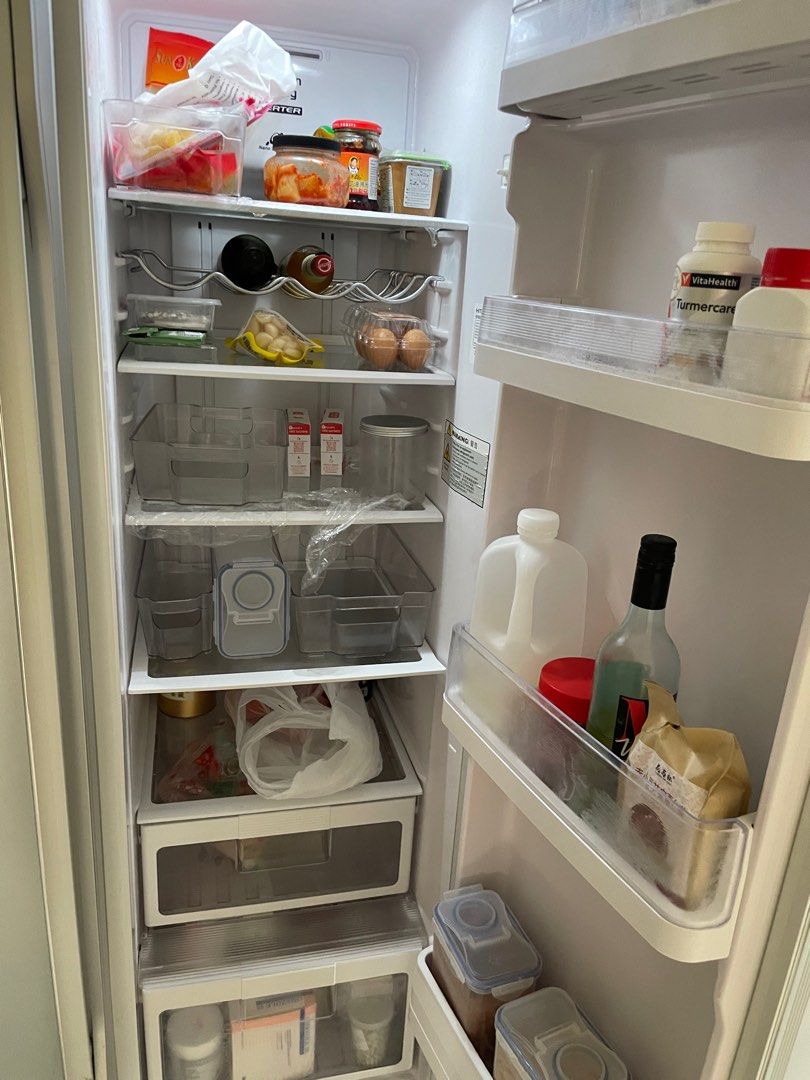 Hitachi RS705P2MS Side by Side Fridge, TV & Home Appliances, Kitchen