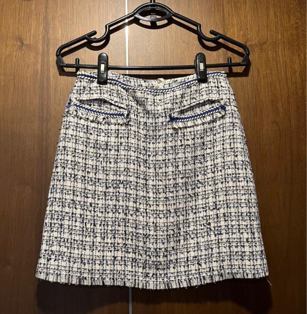Tweed skirt h&m on sale