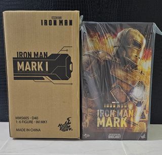 Hot Toys Movie Masterpiece Series Diecast MMS605D40 - Iron Man - Iron Man Mark I