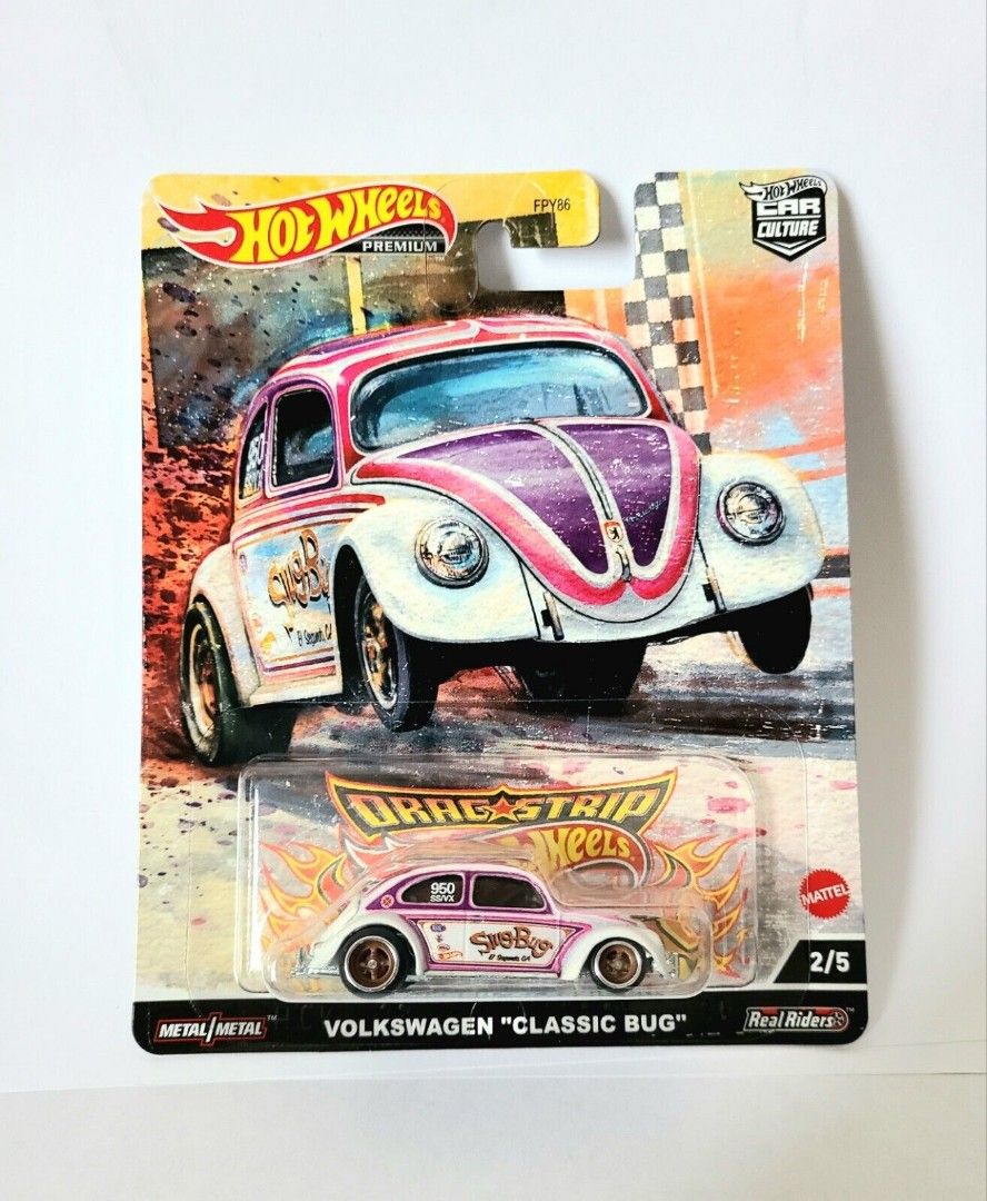 HOT WHEELS 2023 DRAG STRIP VOLKSWAGEN CLASSIC BUG CAR Hobbies