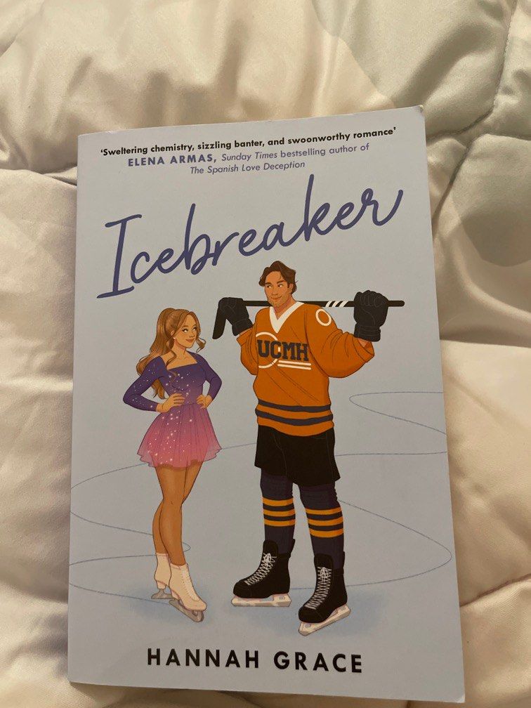 Icebreaker by Hannah Grace (booktok), Hobbies & Toys, Books & Magazines, Fiction & NonFiction