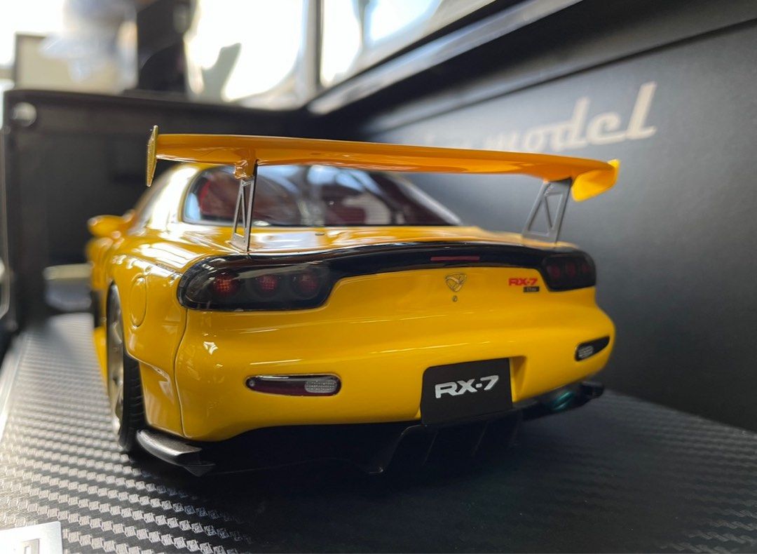 Ignition model IG 1/18 Mazda RX7 FD3S RE雨宮IG2228, 興趣及遊戲, 玩具& 遊戲類- Carousell