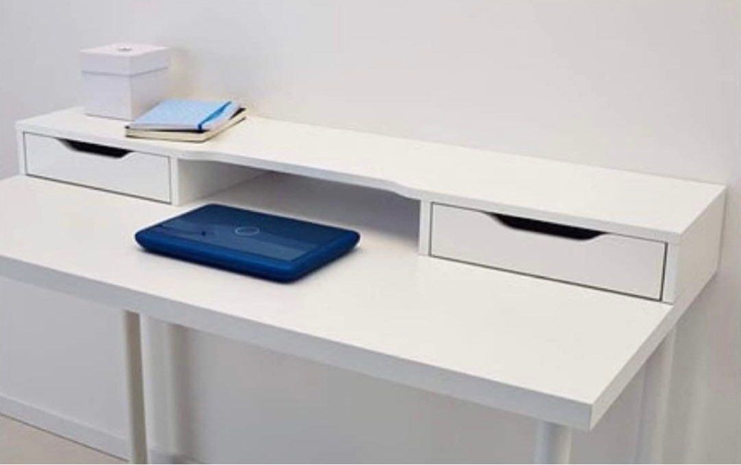 Ikea alex hot sale desk add on