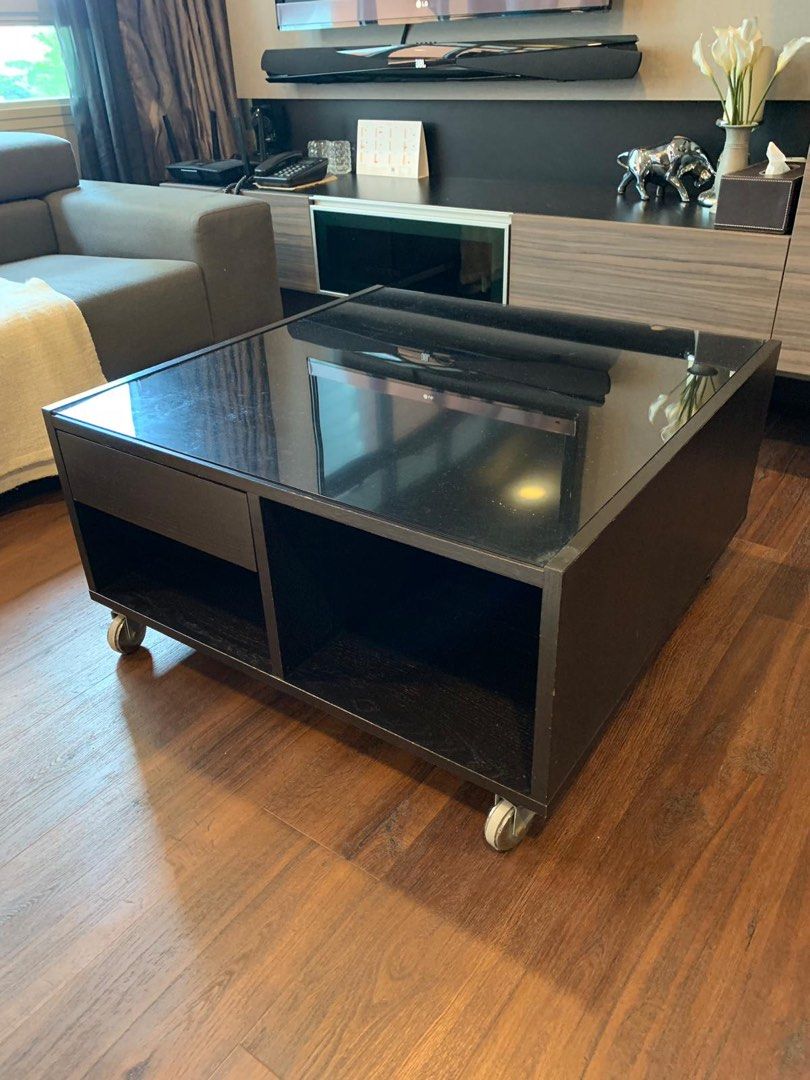 IKEA Boksel Coffee Table, Furniture & Home Living, Furniture, Tables