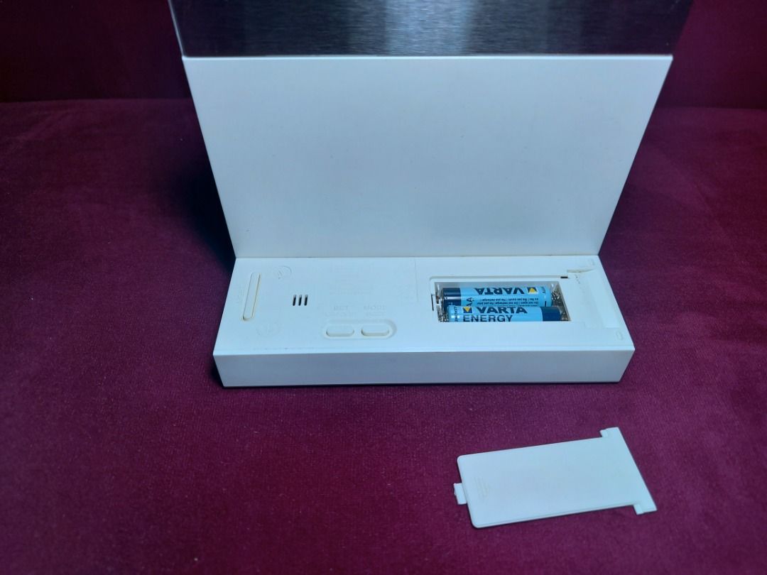 IKEA Digital Clock VIKIS w/Alarm & w/Blue Backlight, Furniture & Home