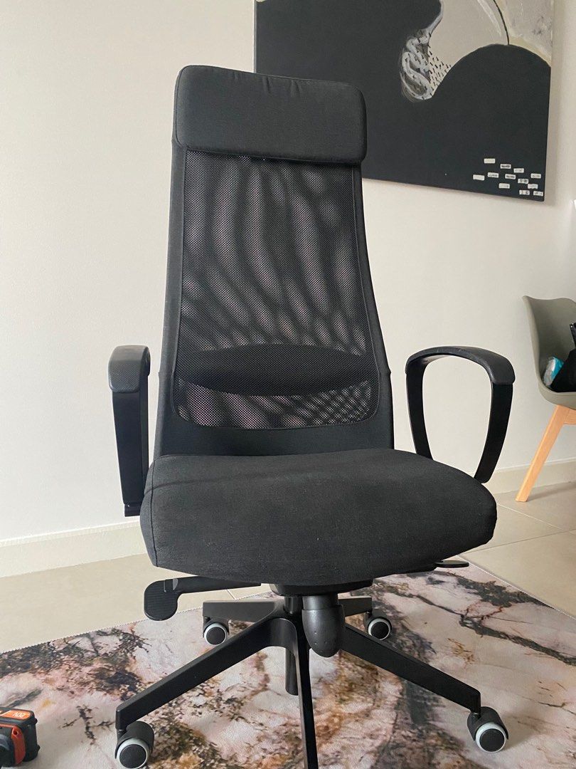 Ikea Markus Office Chair, Furniture & Home Living, Furniture, Chairs on