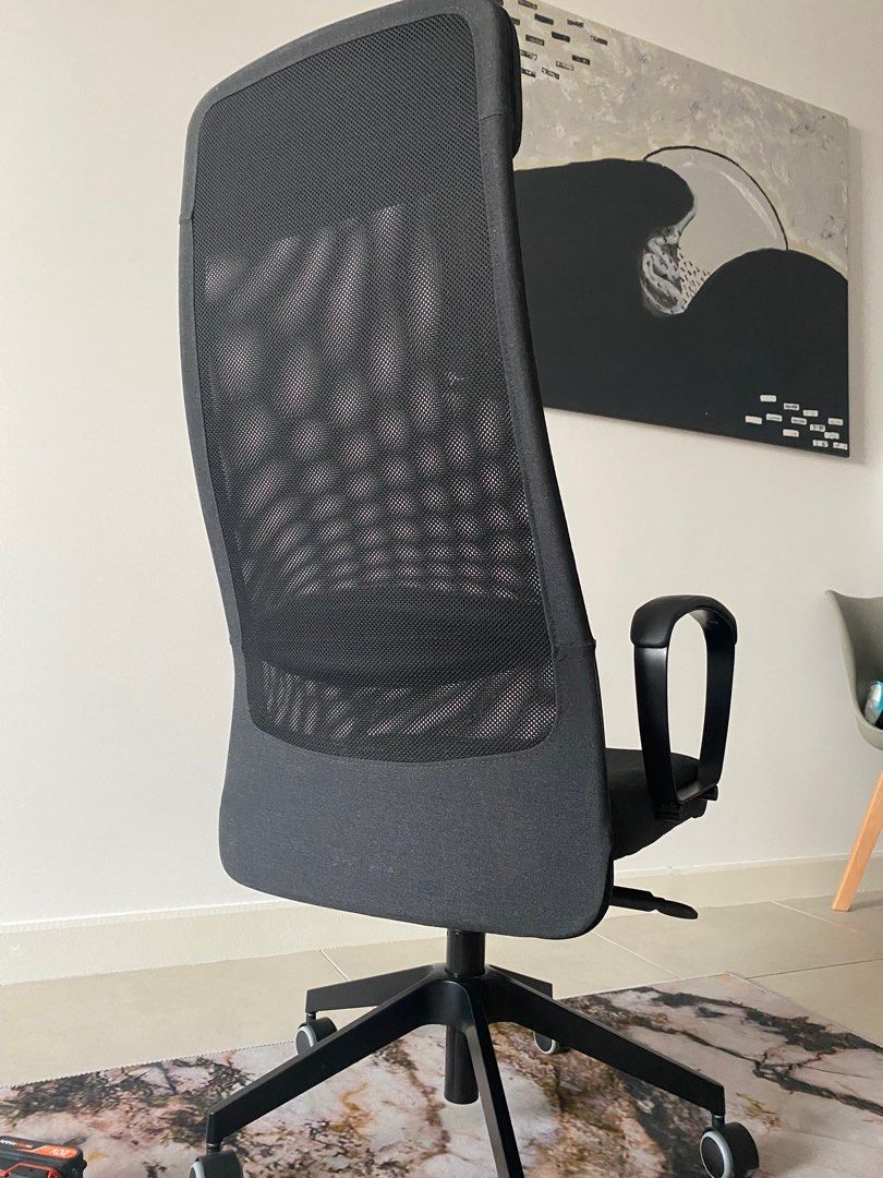 Ikea Markus Office Chair, Furniture & Home Living, Furniture, Chairs on