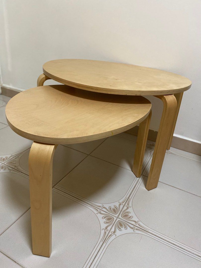 IKEA nesting coffee tables, Furniture & Home Living, Furniture, Tables