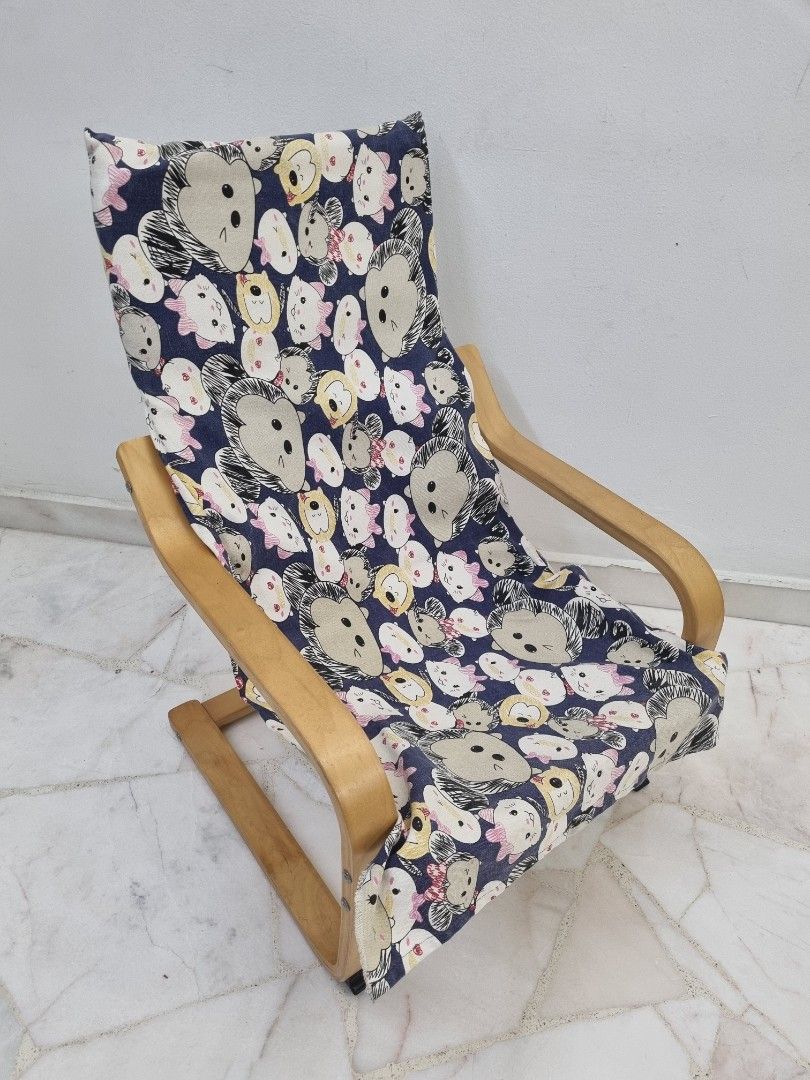 IKEA Poang Children's Armchair, Furniture & Home Living, Furniture