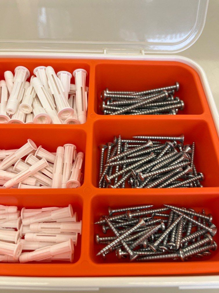 IKEA screw set, Furniture & Home Living, Home Improvement
