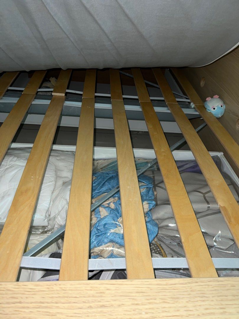 IKEA Used Bedframe (Queen), Furniture & Home Living, Furniture, Bed