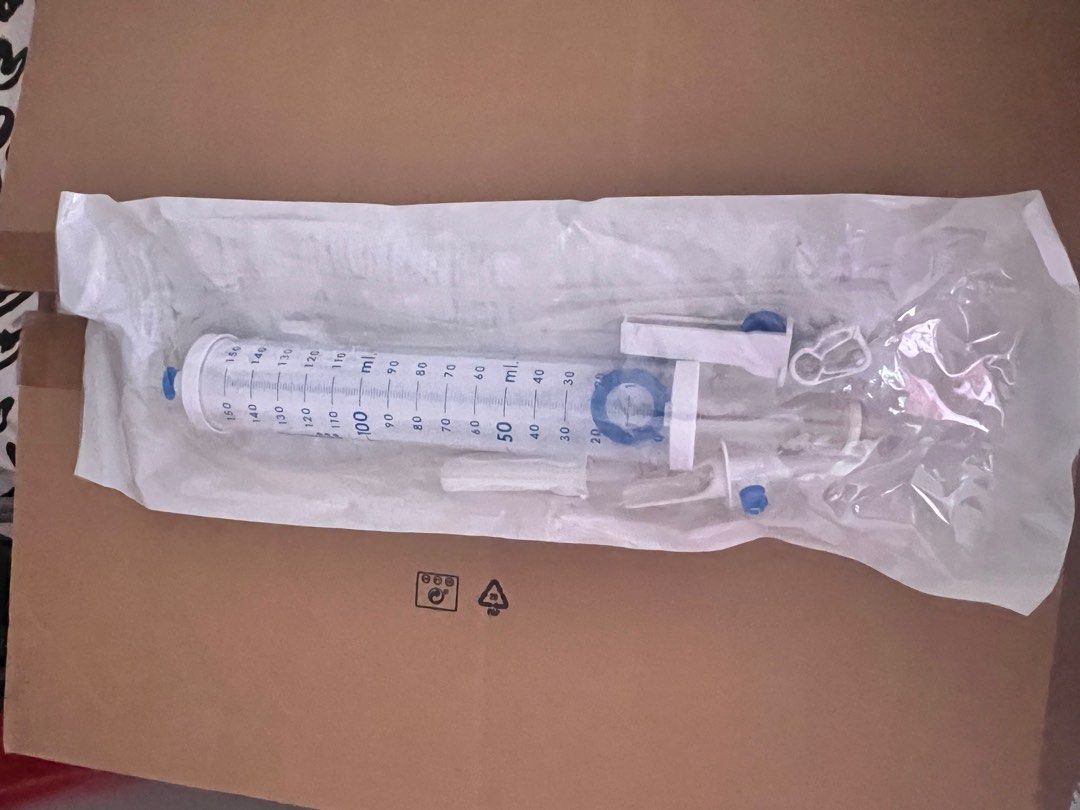 Infusion set with burette, Health & Nutrition, Medical Supplies & Tools