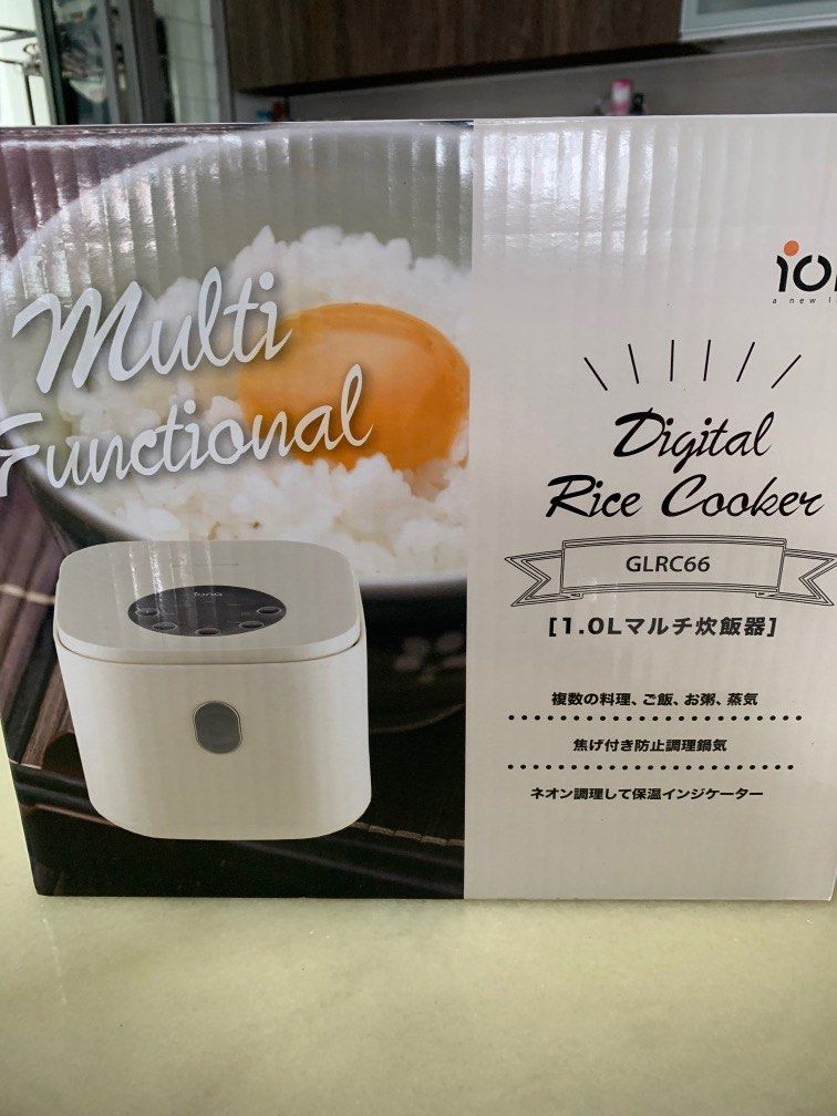 Iona Digital rice cooker GLRC66, TV & Home Appliances, Kitchen