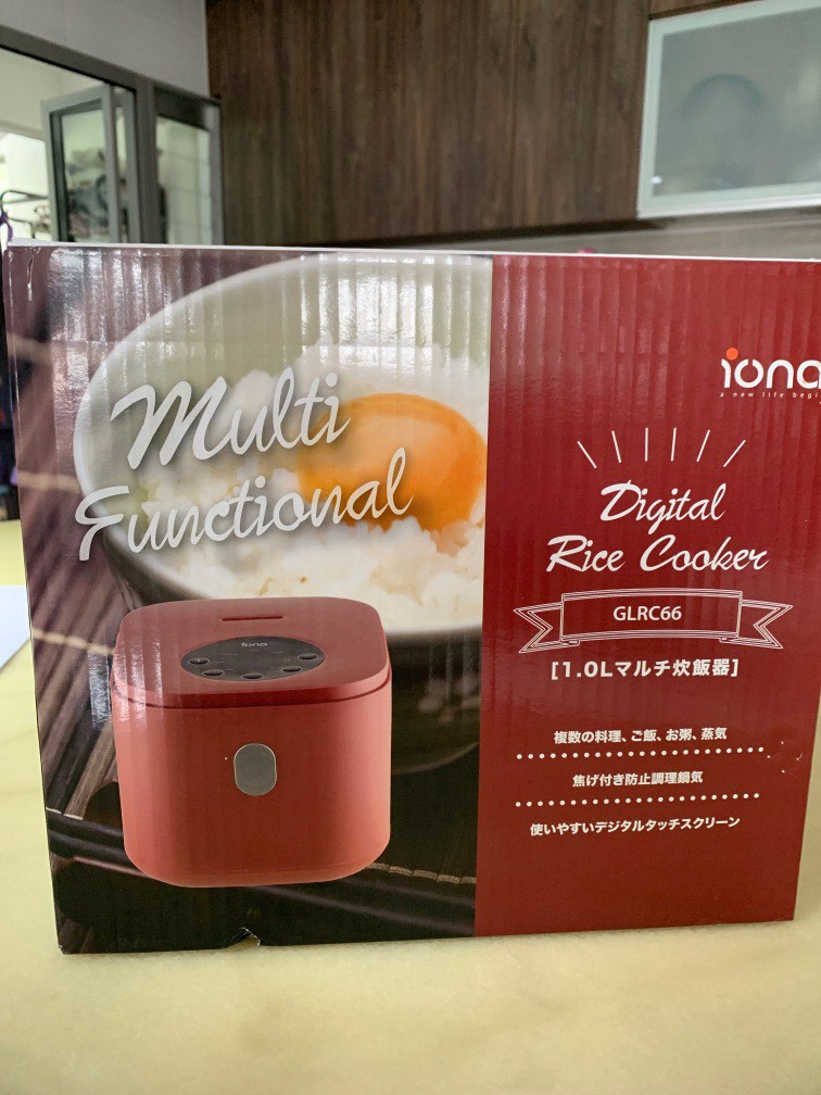 Iona Digital rice cooker GLRC66, TV & Home Appliances, Kitchen Appliances, Cookers on Carousell