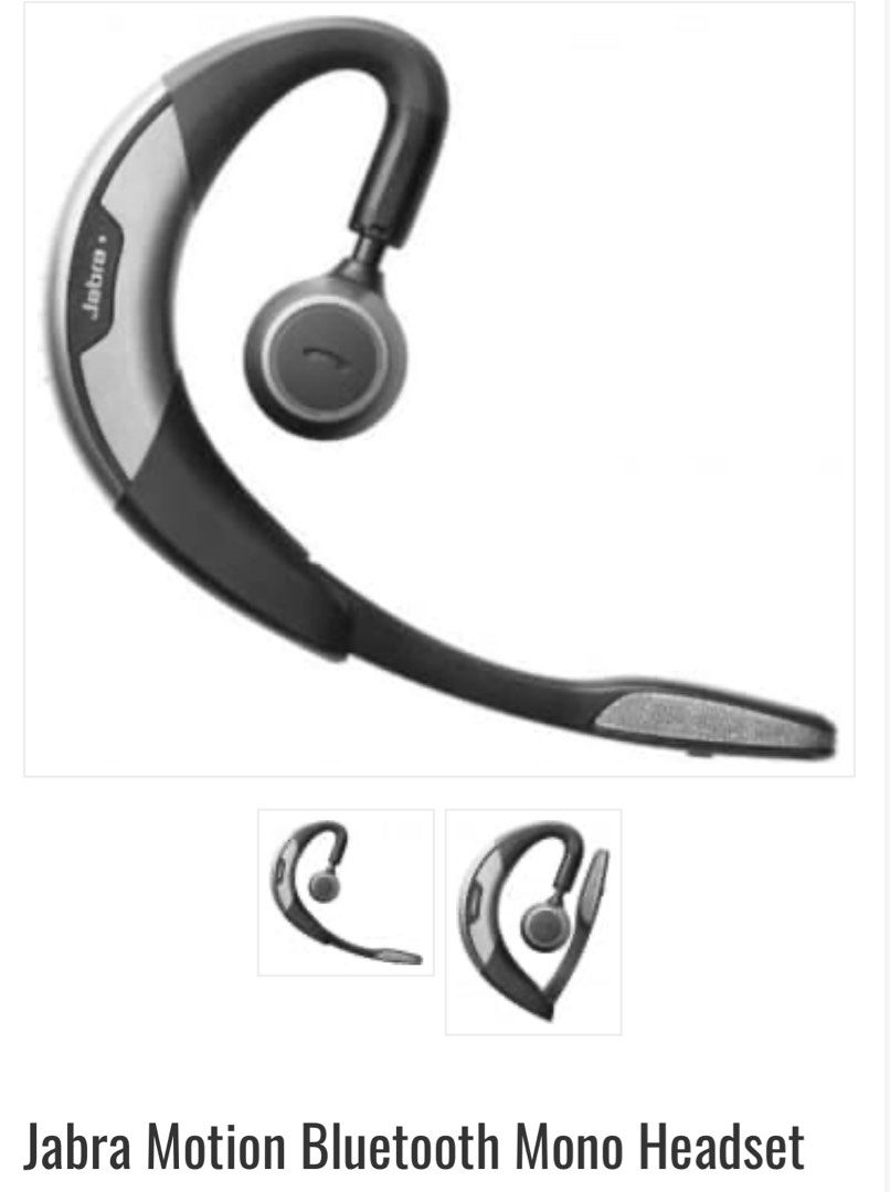 Jabra Motion UC Audio Headphones Headsets on Carousell
