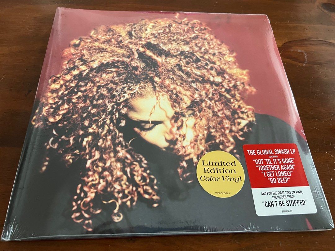 Janet Jackson - The Velvet Rope (2LP Limited Edition Red Vinyl)