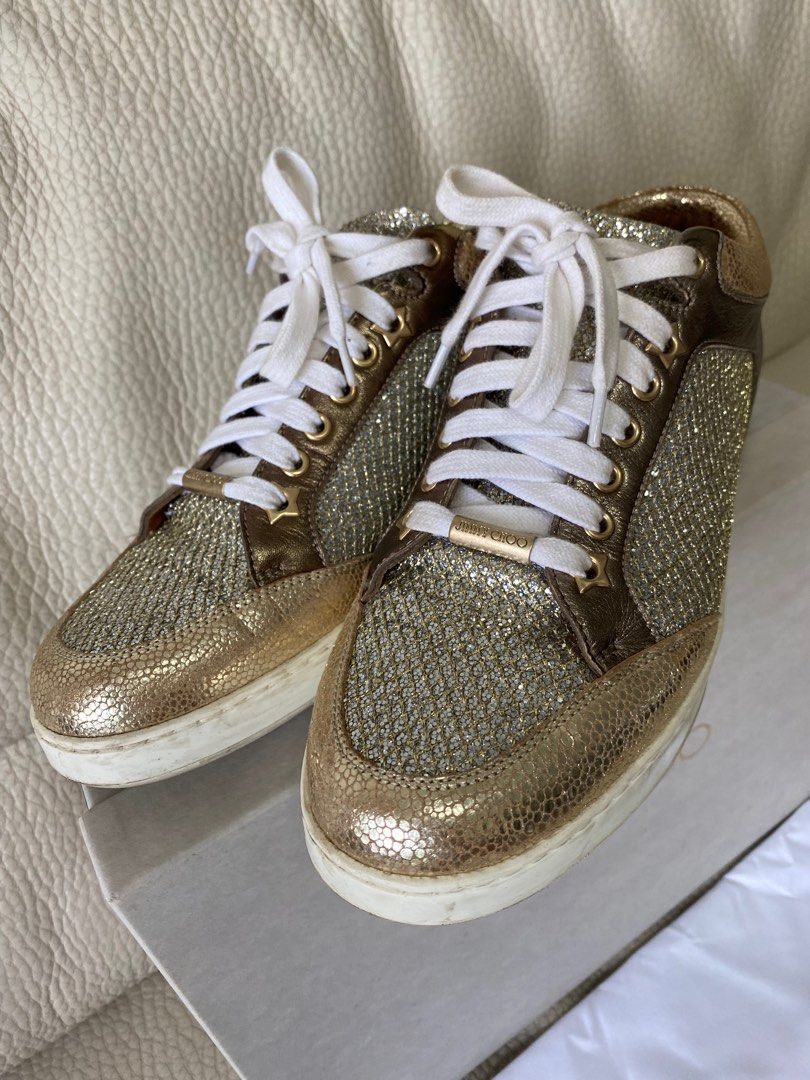 Champagne jimmy on sale choo trainers