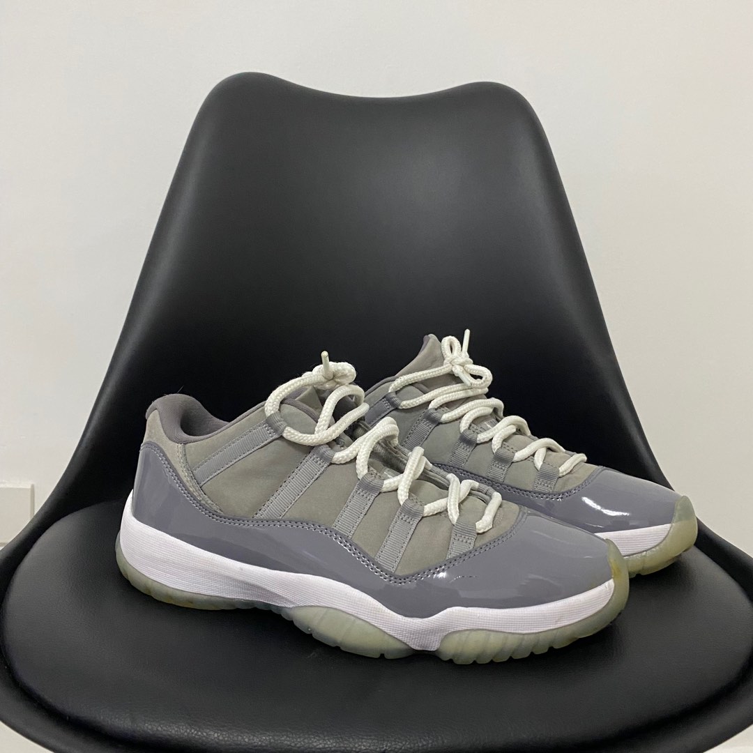 jordan 11 lows cool grey