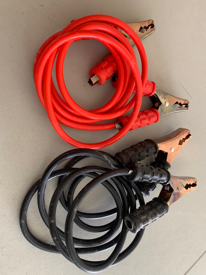 Jump start charging cables, Car Accessories, Accessories on Carousell