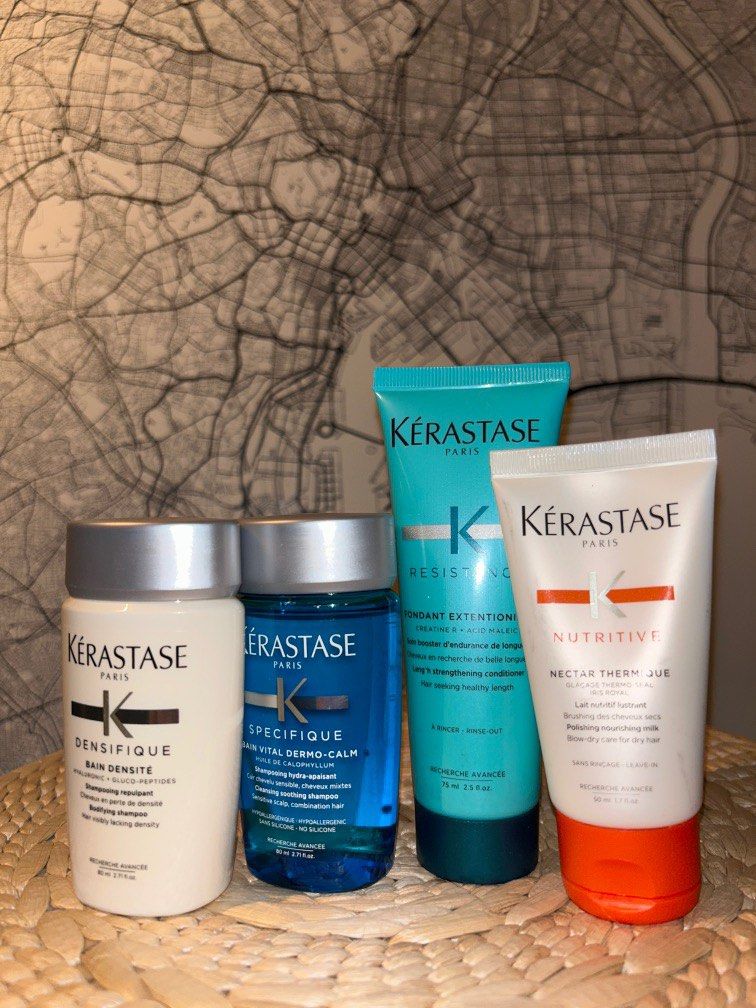 Kerastase Haircare Strengthening Conditioning Sensitive Treatment Set