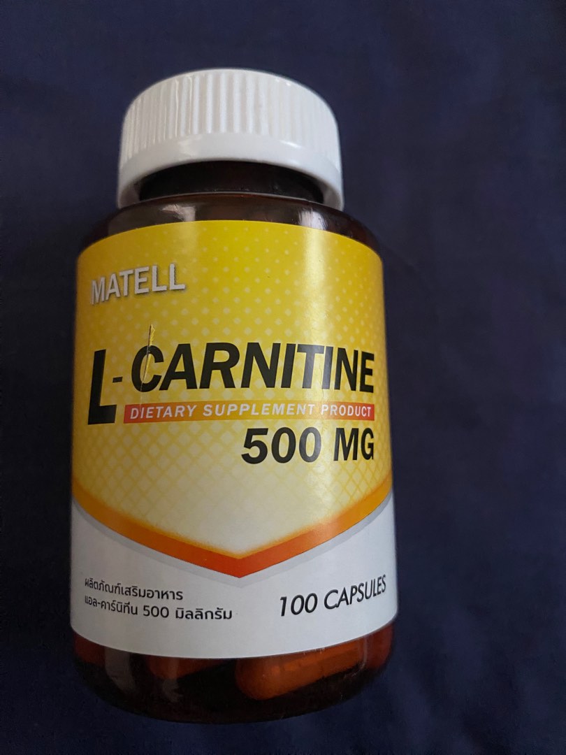 L Carnitine 500MG, Health & Nutrition, Health Supplements, Vitamins