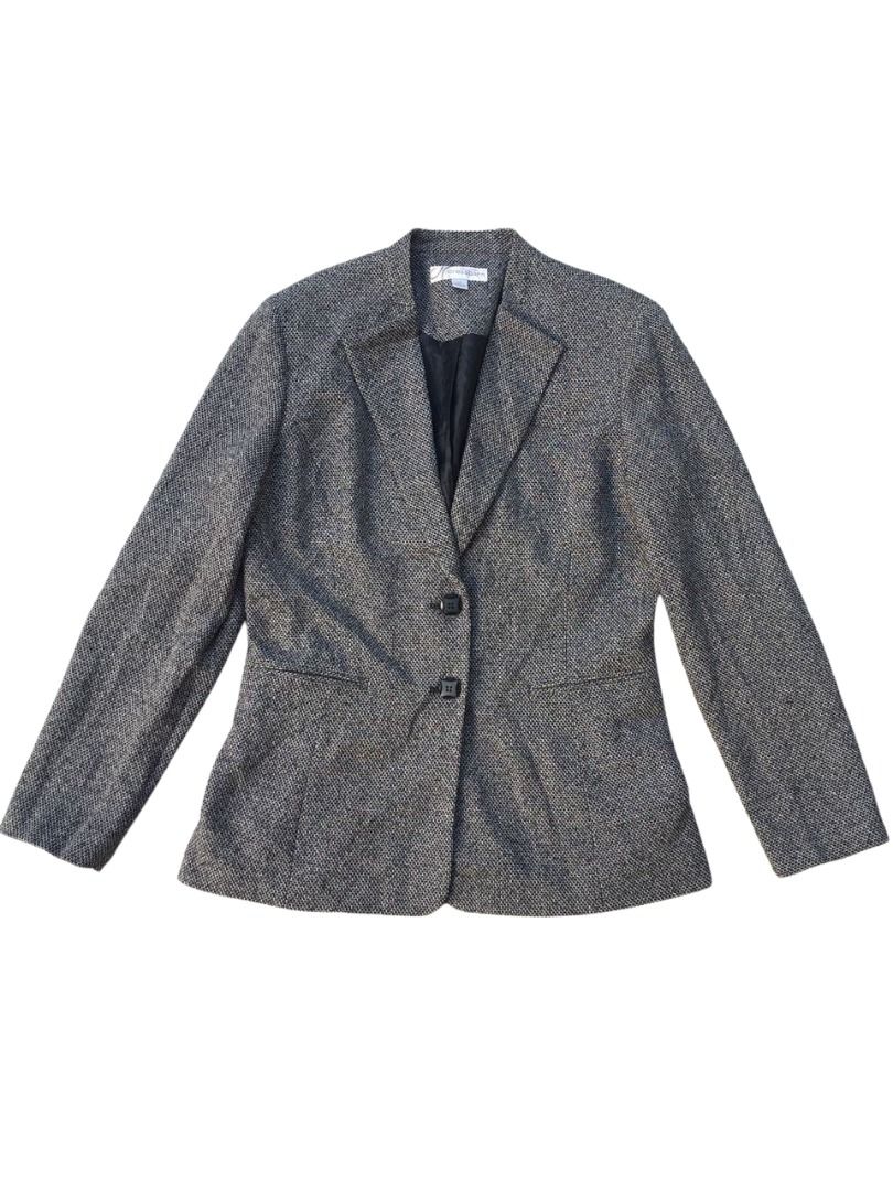 Larry levine blazer top