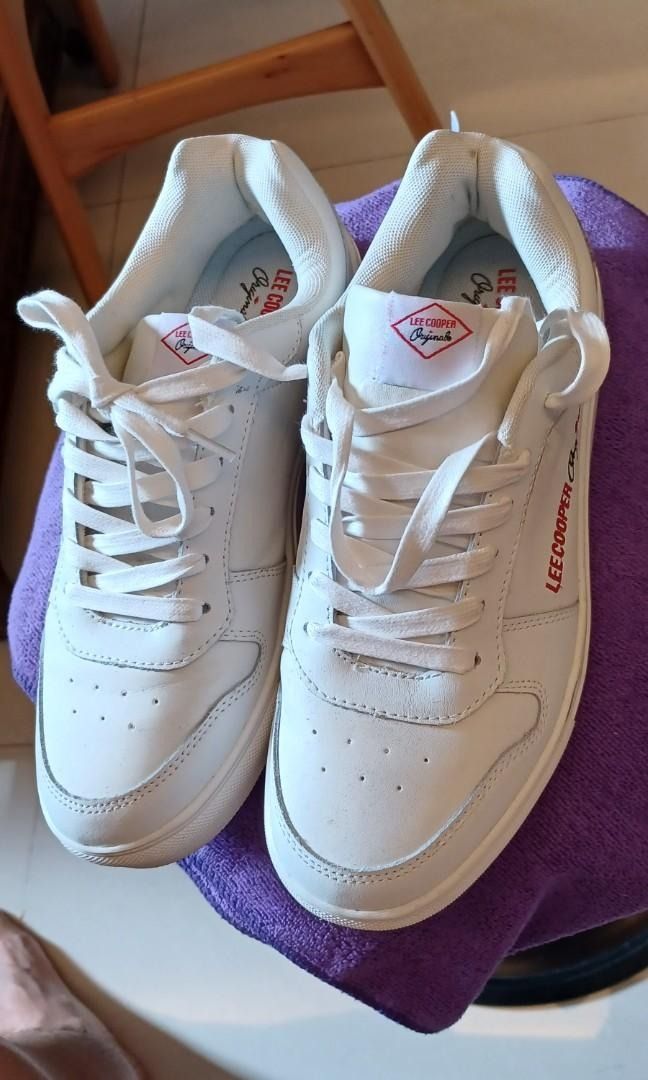 Lee Cooper Originals Sneakers WHITE Women s Fashion Footwear