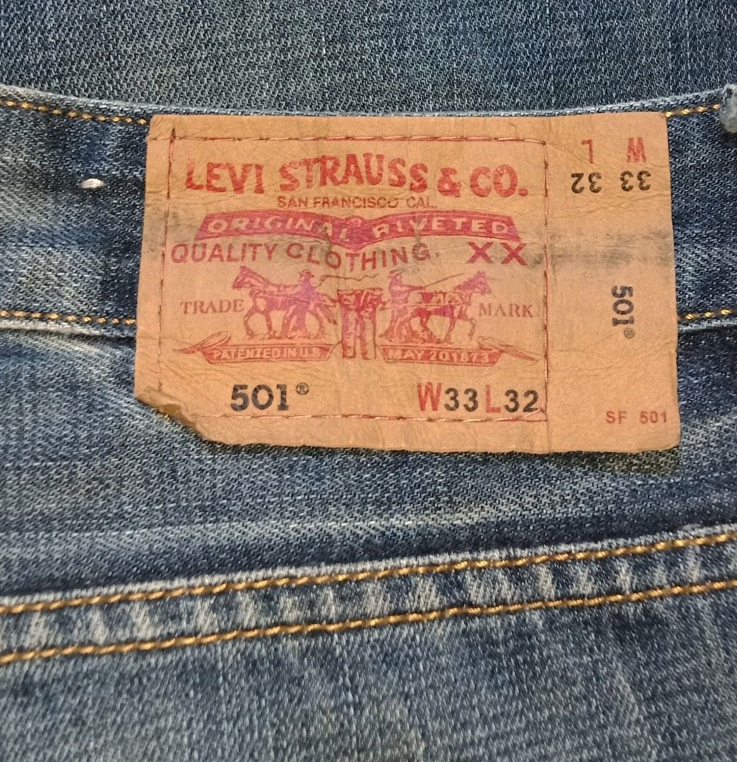 Size 33 in sales levis