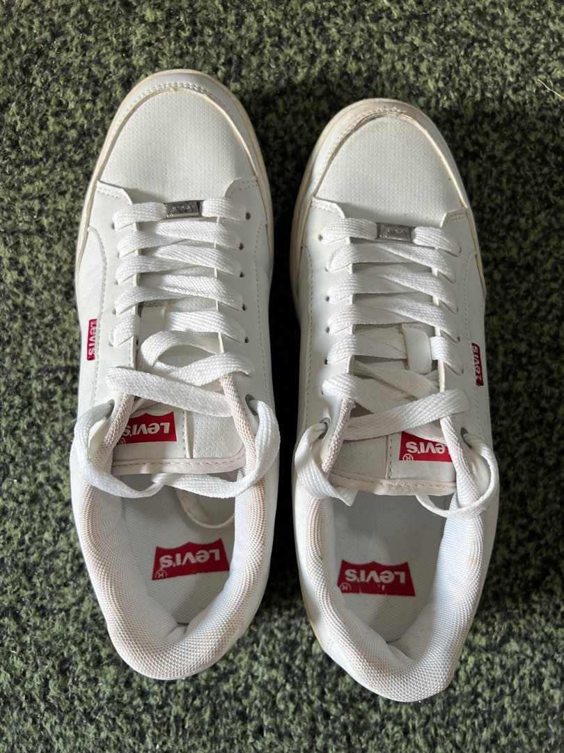 Levis White Shoes