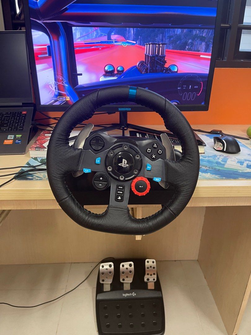 Logitech G29 Steering Wheel, Video Gaming, Gaming Accessories