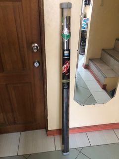 Lot set of very long fishing tackle carbon rods