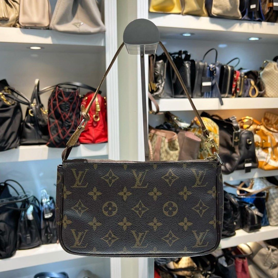 Louis Vuitton monogram pochette cite, Luxury, Bags & Wallets on Carousell