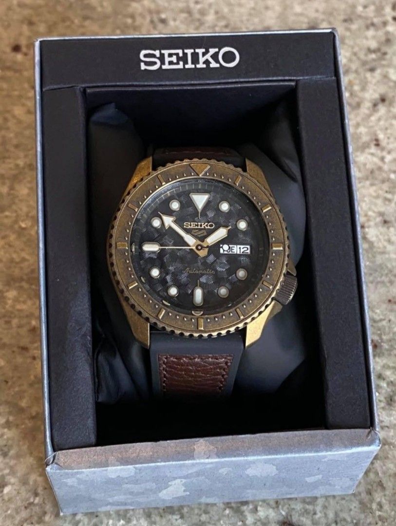 Lowest Price Seiko 5 Sports SRPE80 Men s Automatic Black Dial