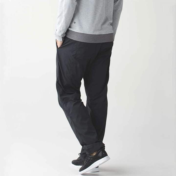 LULULEMON MEN SEAWALL TRACK PANTS 2.0 CELANA SPORT PRIA 3664